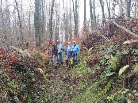 Urejanje pohodne poti Speca lepotica, foto O Skarja (4)